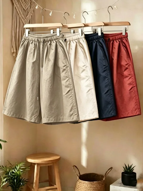 High Waist Loose Fashionable Summer 2026 Wide Leg Casual Shorts Thin Model Versatile plus Size A-Line Trendy Shorts Breathable
High Waist Loose Fashionable Summer 2026 Wide Leg Casual Shorts Thin Model Versatile plus Size A-Line Trendy Shorts Breathable