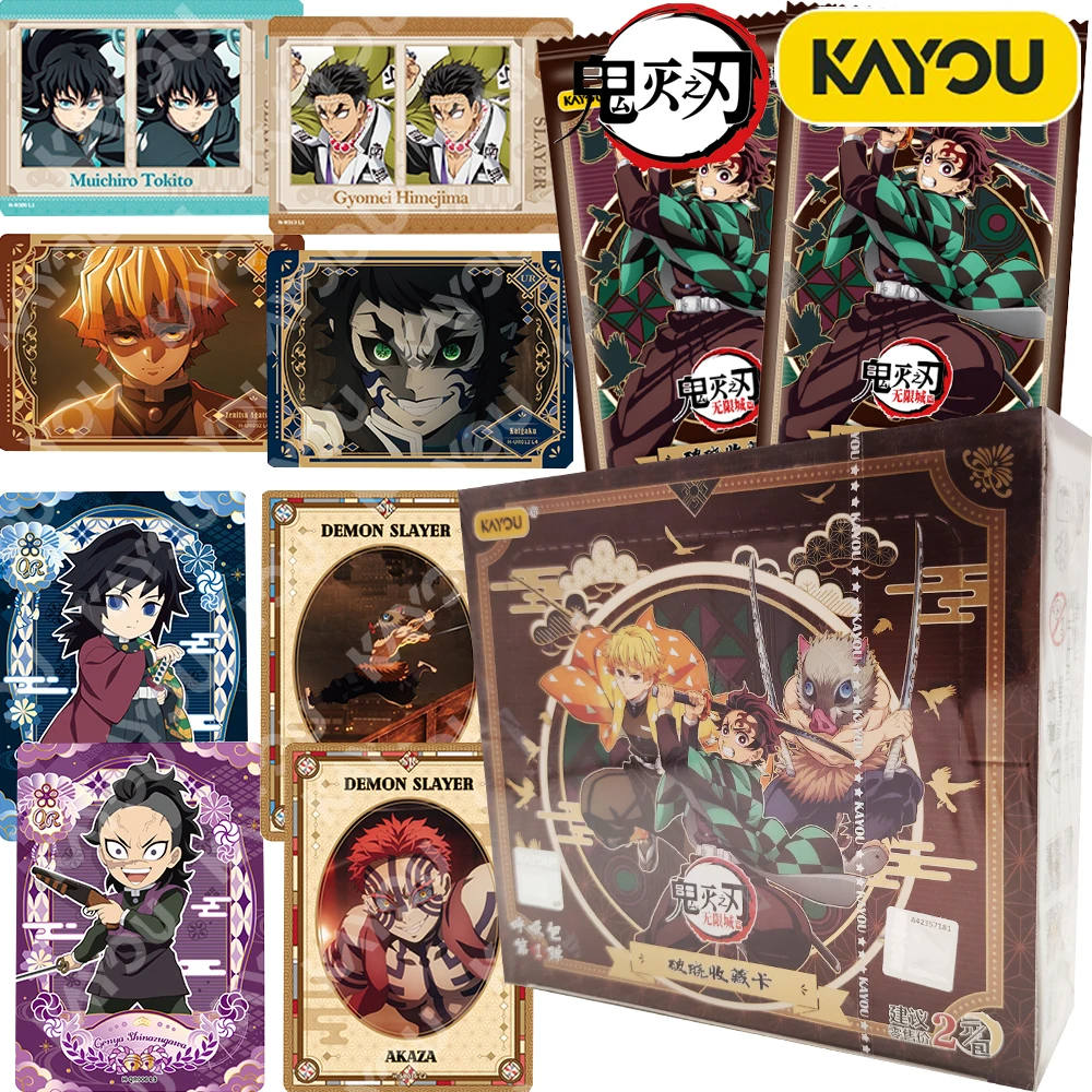New Kayou Official Demon Slayer Exquisite Collection Cards Q-version Cartoon Cute Healing Character Unique Charm Anime Card Gift
New Kayou Official Demon Slayer Exquisite Collection Cards Q-version Cartoon Cute Healing Character Unique Charm Anime Card Gift