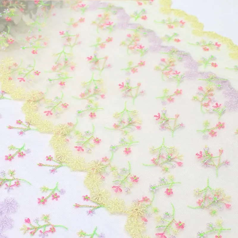 30Yards Bilateral Embroidery Lace Trim Skirt Hem Underwear Sewing Craft DIY Apparel Fabrics Lace For Clothing
30Yards Bilateral Embroidery Lace Trim Skirt Hem Underwear Sewing Craft DIY Apparel Fabrics Lace For Clothing
