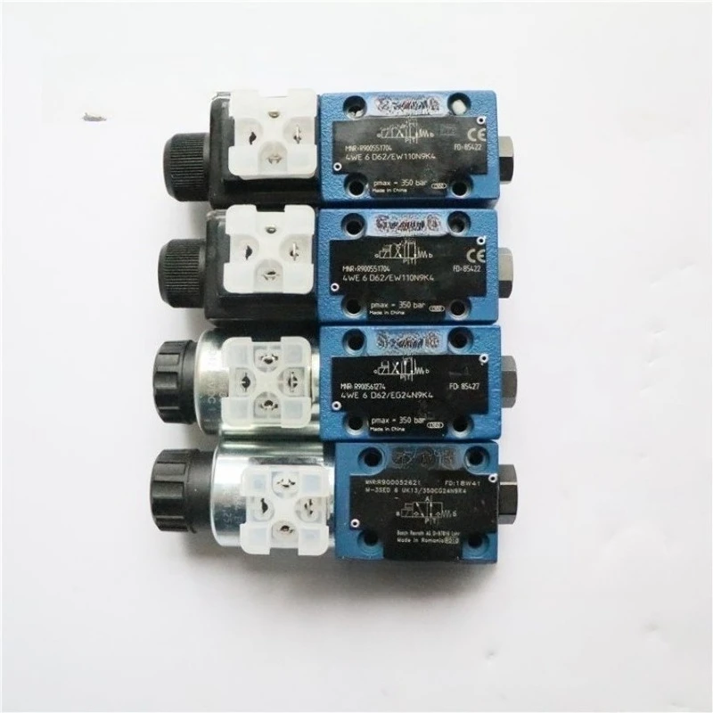 Solenoid reversing valve on-off reversing 4WE6D6X/EG24N9K4 industrial hydraulic control accessories
Solenoid reversing valve on-off reversing 4WE6D6X/EG24N9K4 industrial hydraulic control accessories