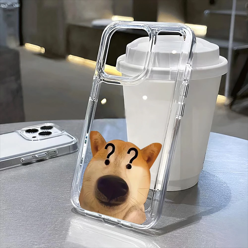 Cute dog transparent phone case for iPhone16Pro Max 16Pro 16Plus 16 15 Pro Max 15Pro 15 13 13Pro 14 12 11Pro Max Plus
Cute dog transparent phone case for iPhone16Pro Max 16Pro 16Plus 16 15 Pro Max 15Pro 15 13 13Pro 14 12 11Pro Max Plus