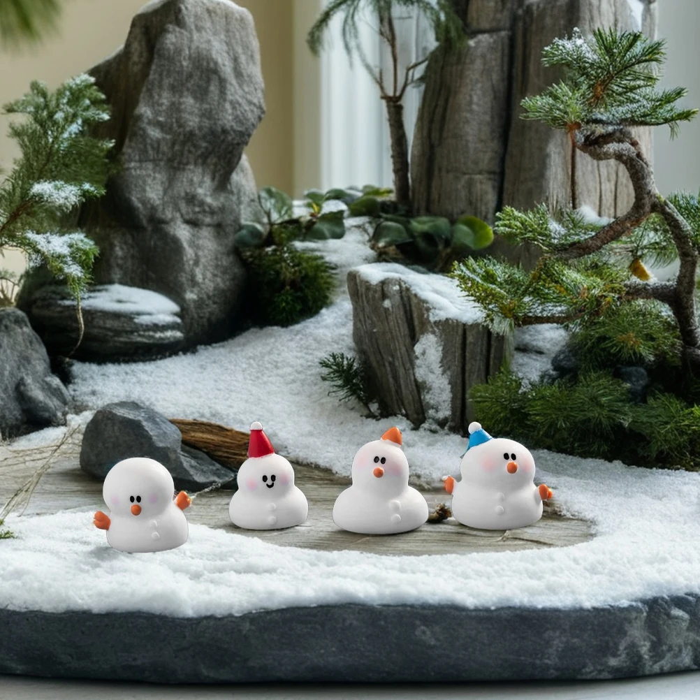 16 Pcs Christmas Little Snowman Decoration Mini Resin Figurines Dollhouse Miniature
16 Pcs Christmas Little Snowman Decoration Mini Resin Figurines Dollhouse Miniature