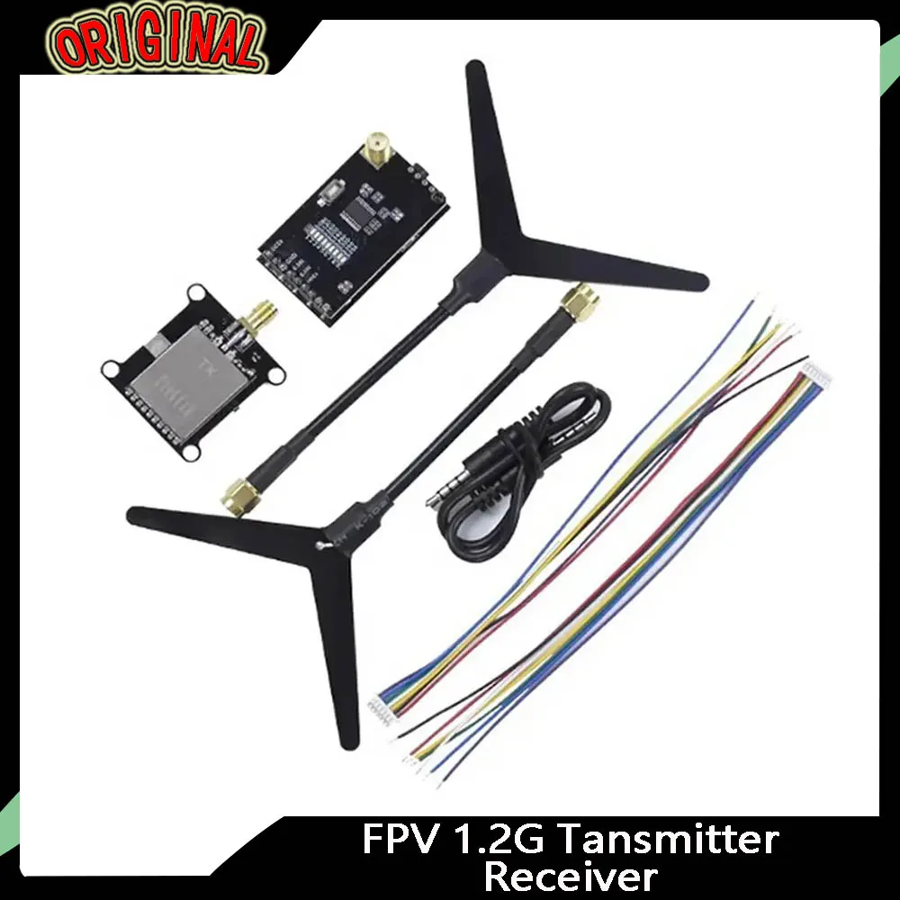 FPV 1.2G 9CH Transmitter Receiver Combo - 0.1/25/200/800mW, RC Drone Quad Signal Booster
FPV 1.2G 9CH Transmitter Receiver Combo - 0.1/25/200/800mW, RC Drone Quad Signal Booster