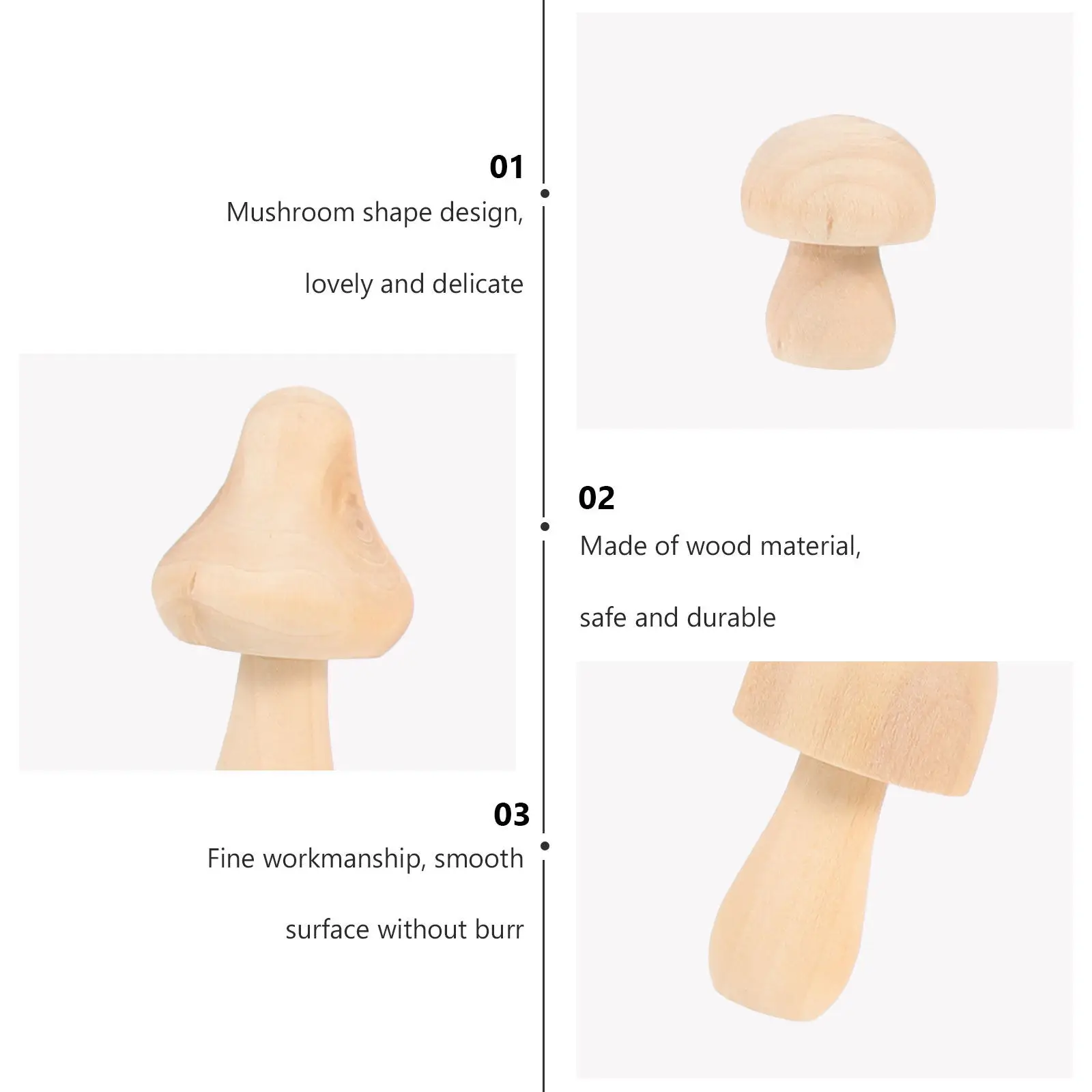 Набор из 10 деревянных грибов для творчества, неокрашенные заготовки для росписи, маленький размер, для развития творческих способностей
Набор из 10 деревянных грибов для творчества, неокрашенные заготовки для росписи, маленький размер, для развития творческих способностей