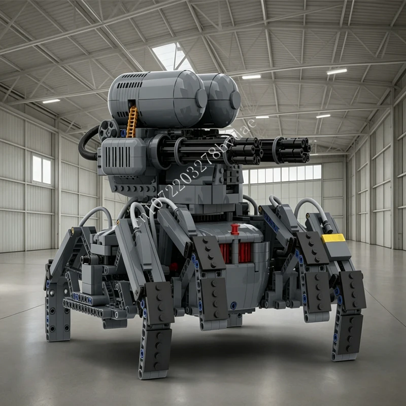 1576PCS Eight-legged walking Combat Droid Space War Military MOC SpaceShip Battle Model Building Blocks DIY Education Toys Gift
1576PCS Eight-legged walking Combat Droid Space War Military MOC SpaceShip Battle Model Building Blocks DIY Education Toys Gift
