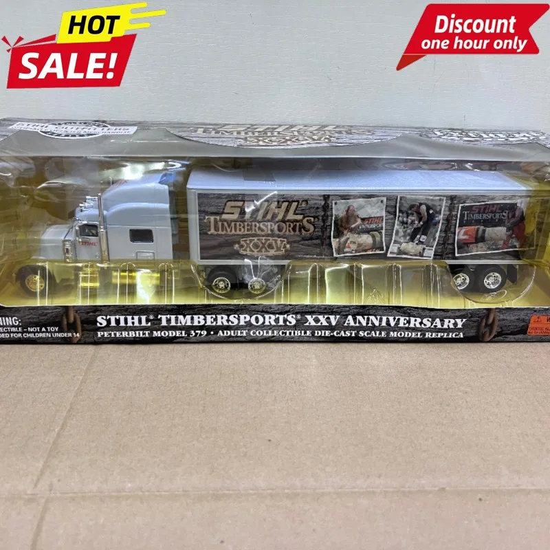 1:50 PETERBILT 379 for Peterbilt Trailer Truck Container Transport Vehicle Alloy Model
1:50 PETERBILT 379 for Peterbilt Trailer Truck Container Transport Vehicle Alloy Model
