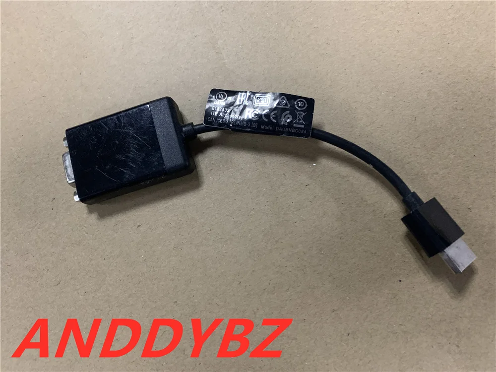 Оригинальный преобразователь кабеля-адаптера Dell HDMI-VGA 060RD2 CN-060RD, тест в порядке
Оригинальный преобразователь кабеля-адаптера Dell HDMI-VGA 060RD2 CN-060RD, тест в порядке