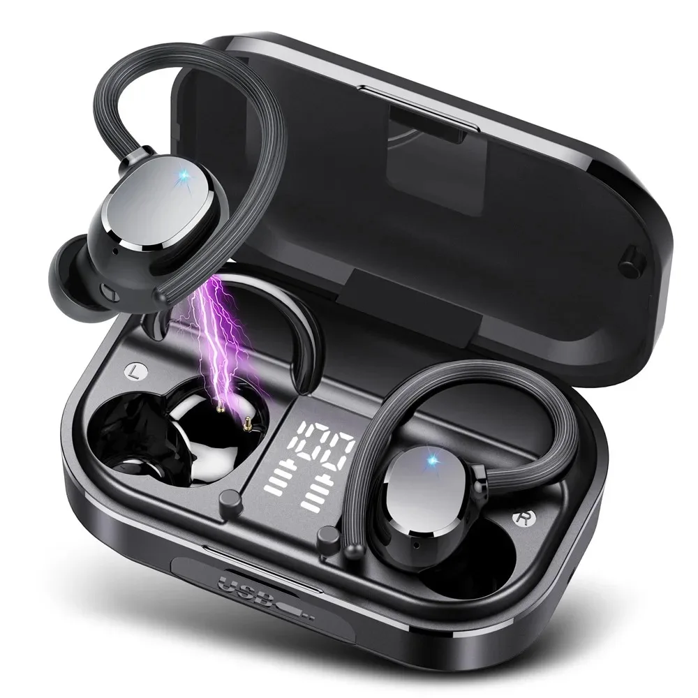 Q31 Wireless Bluetooth Headset In-Ear Over-Ear Sports Earbuds with Digital Display Noise Reduction High Quality
Q31 Wireless Bluetooth Headset In-Ear Over-Ear Sports Earbuds with Digital Display Noise Reduction High Quality