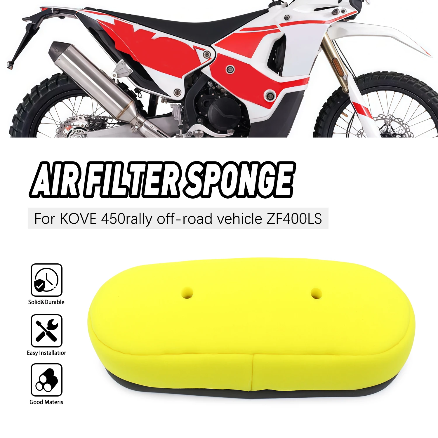 Air Filter Element reliable accessories moto Replacement Motorcycle Parts For KOVE 450RALLY 450 Rally 450rally ZF400LS
Air Filter Element reliable accessories moto Replacement Motorcycle Parts For KOVE 450RALLY 450 Rally 450rally ZF400LS
