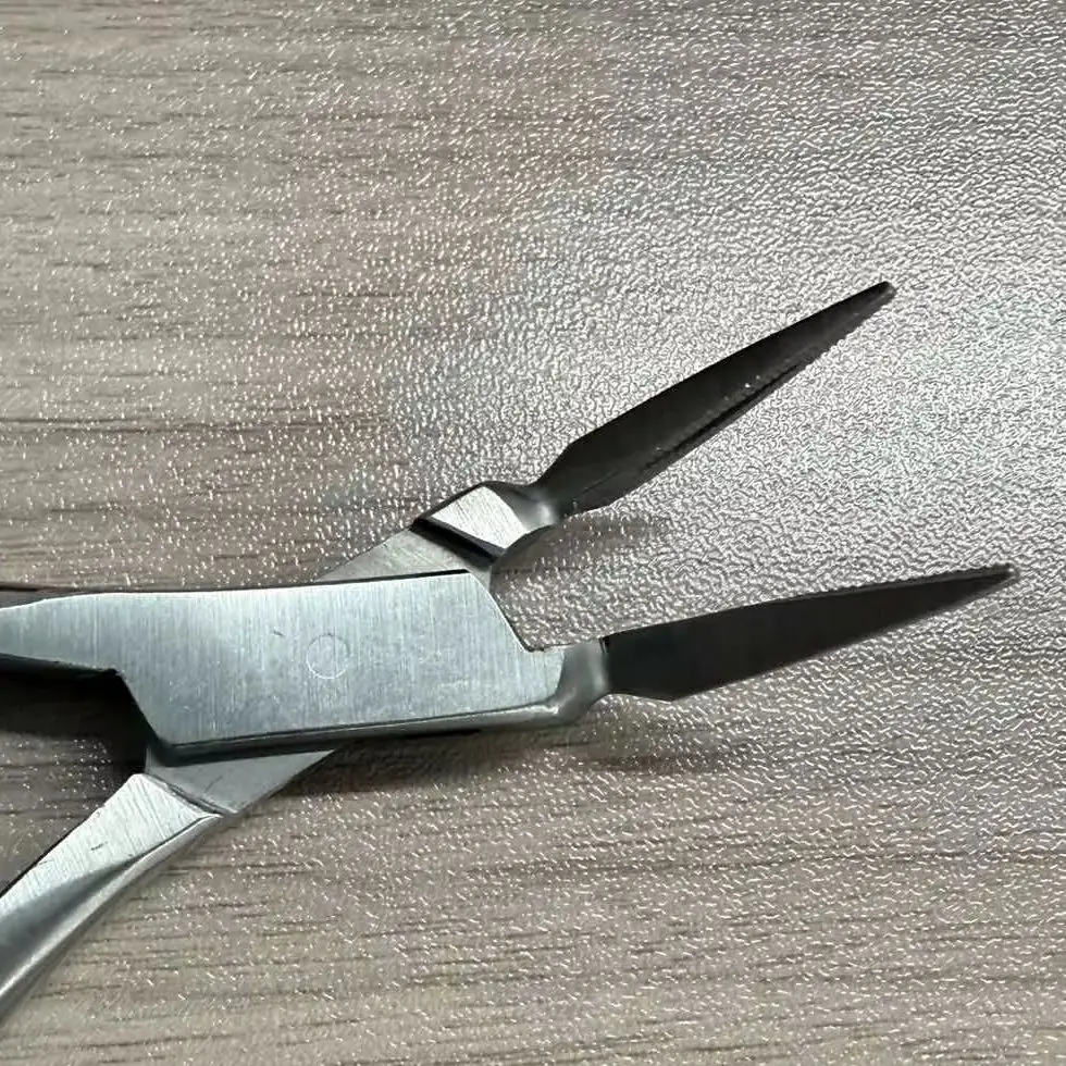 45° Dental Tweezers Apex Forceps Residual Root Extraction Clamp Pliers - Dental Instrument for Precision Surgery
45° Dental Tweezers Apex Forceps Residual Root Extraction Clamp Pliers - Dental Instrument for Precision Surgery