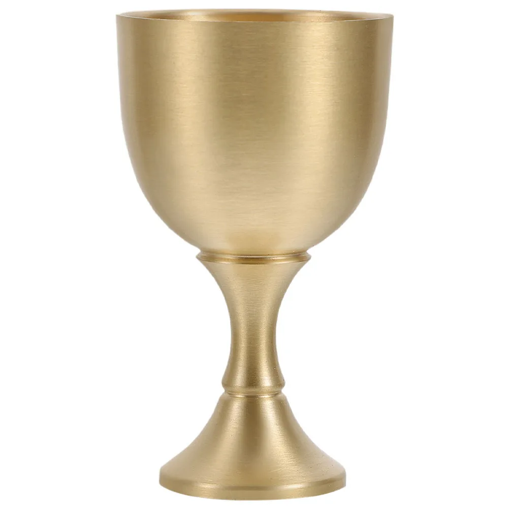 30Ml Brass Goblet Chalice Vintage Metal Shot Glass for Religious Ceremony Wedding Communion Tea Offering Decorative Drinkware
30Ml Brass Goblet Chalice Vintage Metal Shot Glass for Religious Ceremony Wedding Communion Tea Offering Decorative Drinkware