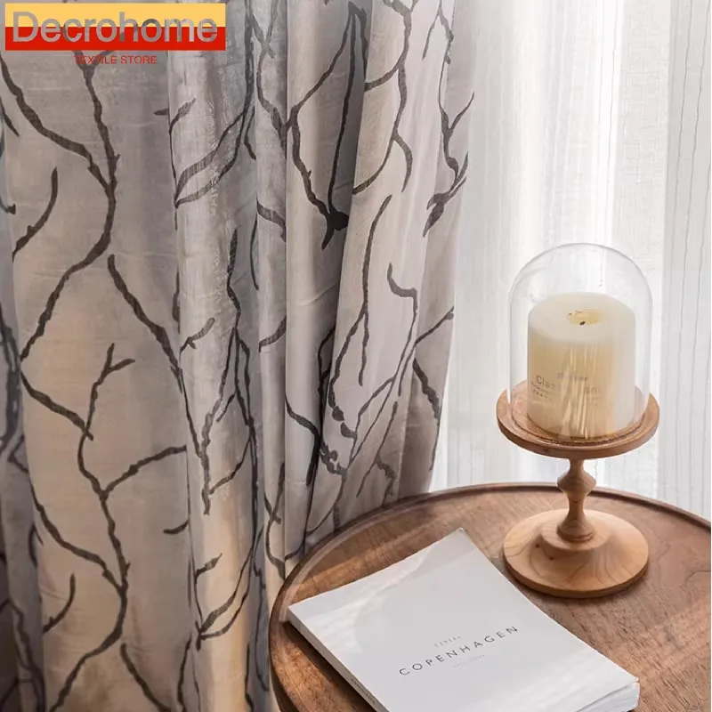 Custom Marble Texture Black Gray Jacquard Screen Curtains for Living Room Bedroom French Window Balcony Window
Custom Marble Texture Black Gray Jacquard Screen Curtains for Living Room Bedroom French Window Balcony Window