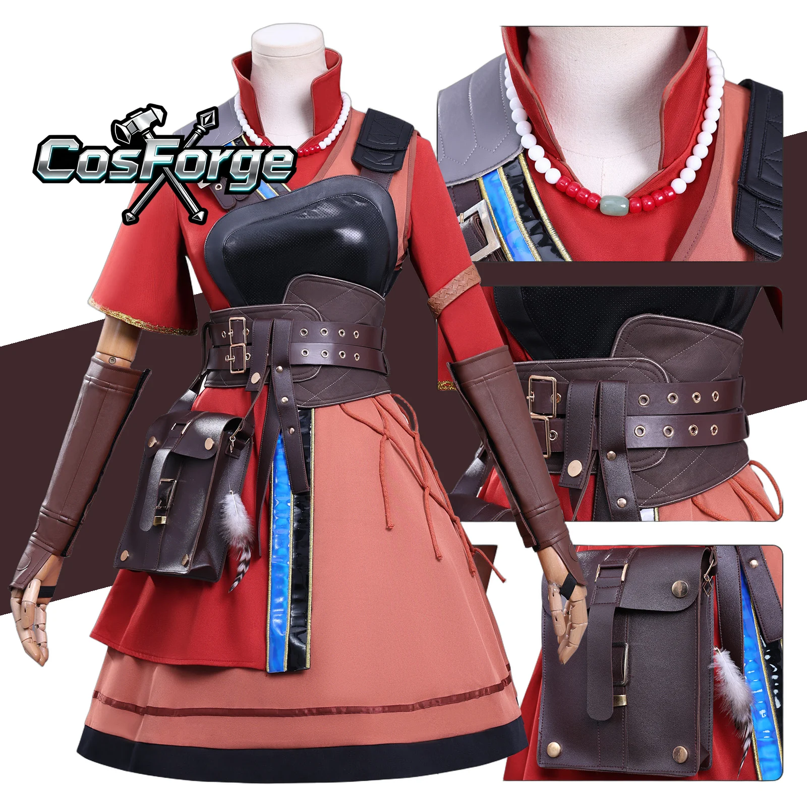 Anime Ling Cage Ⅱ Ulan Maiduo Cosplay Costume INCARNATION 2 Breastplate Waist Bag Prop Jacket Wig Woman Halloween Xmas Suits
Anime Ling Cage Ⅱ Ulan Maiduo Cosplay Costume INCARNATION 2 Breastplate Waist Bag Prop Jacket Wig Woman Halloween Xmas Suits