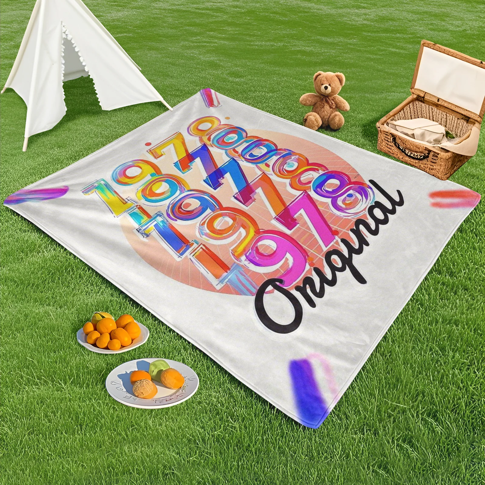 1978 Jelly Texture Colorful Blanket With Creative Year Design For Outdoor Use Featuring Vibrant And Retro Adventure Theme
1978 Jelly Texture Colorful Blanket With Creative Year Design For Outdoor Use Featuring Vibrant And Retro Adventure Theme