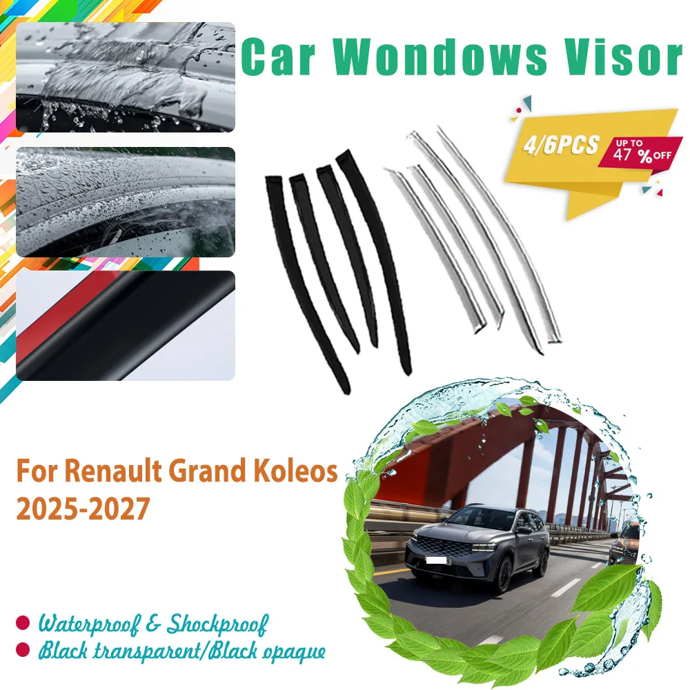 Автомобильный дождевик для Renault Grand Koleos AR1 2025 2026 2027, водонепроницаемый козырек от дождя, тент, накладка, автоаксессуары
Автомобильный дождевик для Renault Grand Koleos AR1 2025 2026 2027, водонепроницаемый козырек от дождя, тент, накладка, автоаксессуары