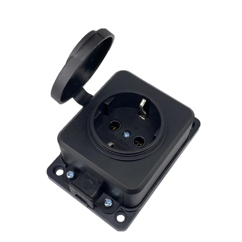 EU German 3 / 4 Ways Outdoor Waterproof Outlet Rain Plug with Cover Germany Russia Wireless Extension Power Strip IP54 16A 3500W
EU German 3 / 4 Ways Outdoor Waterproof Outlet Rain Plug with Cover Germany Russia Wireless Extension Power Strip IP54 16A 3500W
