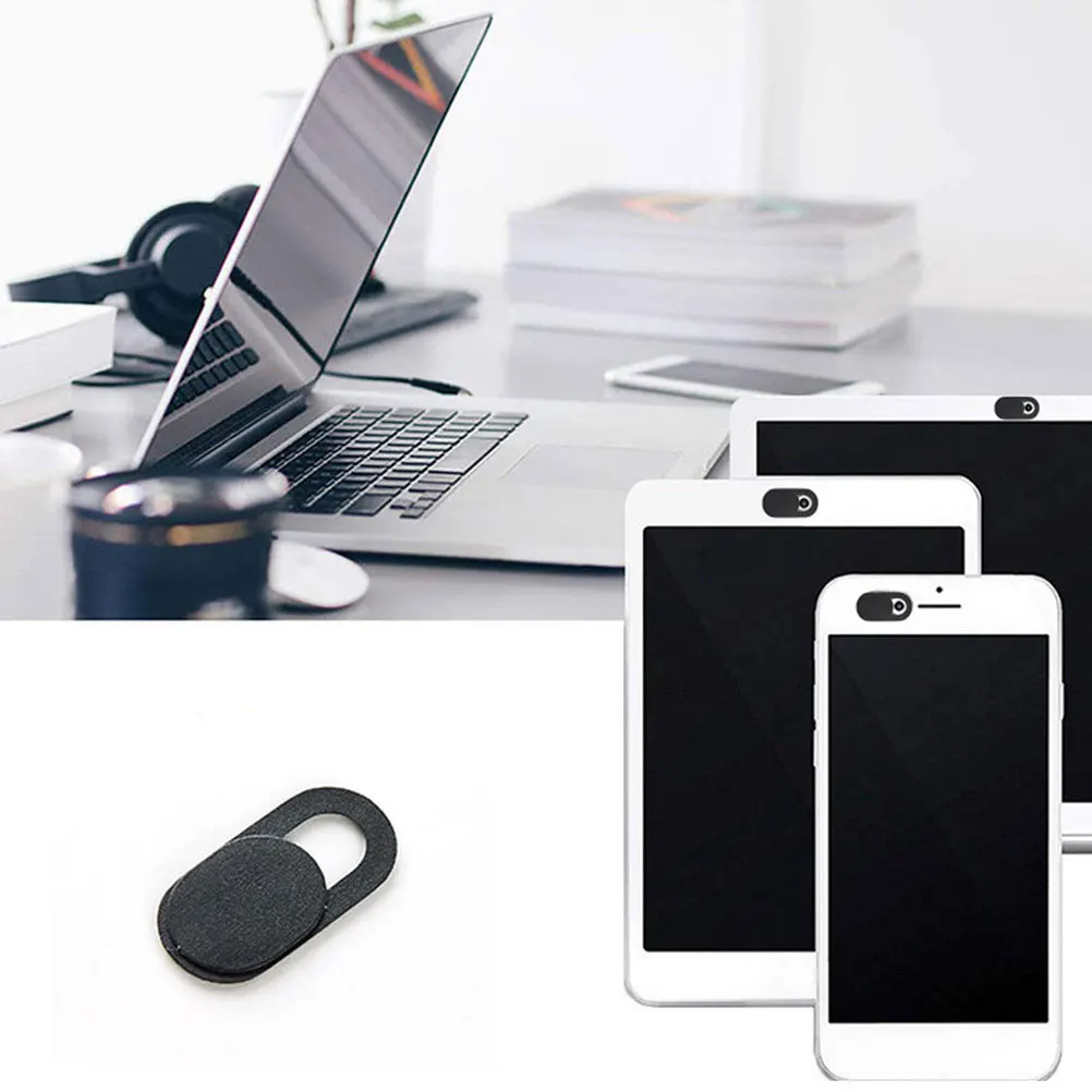 9pcs Webcam Cover Black Plastic Slider For Laptop Pc Desktop Tablet Smartphone Web Camera Security Privacy Protection Video 
9pcs Webcam Cover Black Plastic Slider For Laptop Pc Desktop Tablet Smartphone Web Camera Security Privacy Protection Video