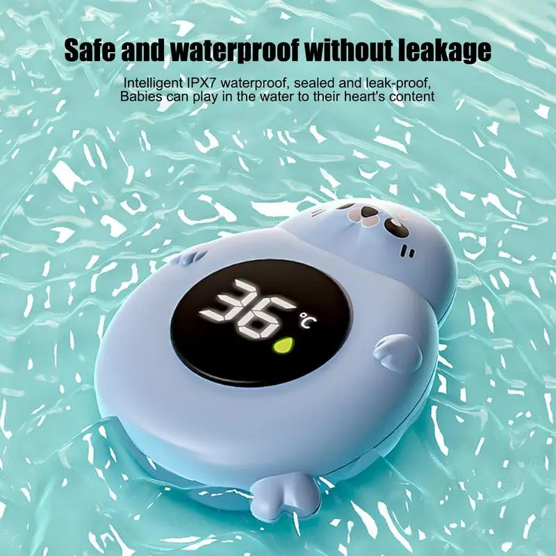 Baby Bath Temperature Monitor LED Display Bath Thermometer Cartoon Digital Water Temperature Meter Bath Floating for Kids Toddle
Baby Bath Temperature Monitor LED Display Bath Thermometer Cartoon Digital Water Temperature Meter Bath Floating for Kids Toddle