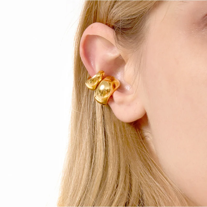 Женские серьги из нержавеющей стали в европейском и американском стиле, легкие роскошные невыцветающие украшения для ушей из титановой стали
Женские серьги из нержавеющей стали в европейском и американском стиле, легкие роскошные невыцветающие украшения для ушей из титановой стали