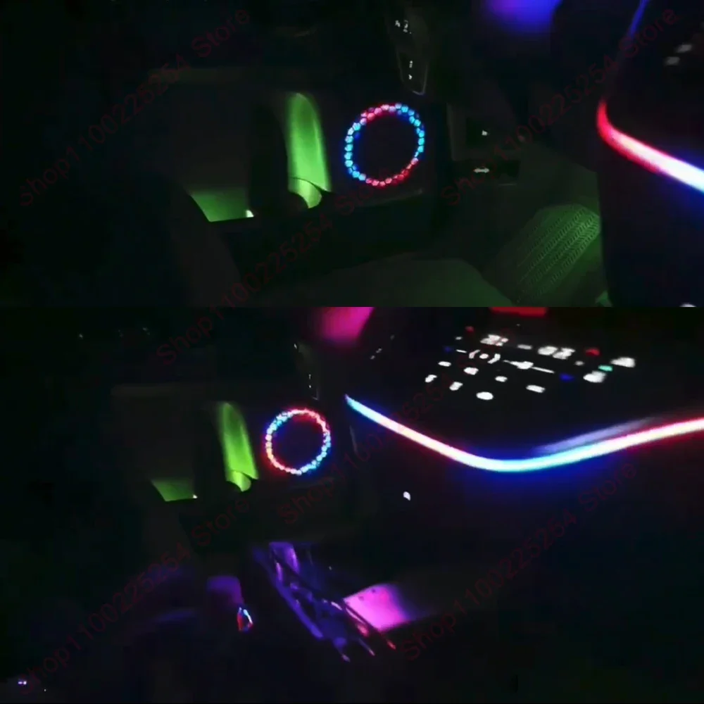 For Honda Odyssey Elysion 15-24 Ambient light modification dynamic iridescent flowing light ambient lamp button and APP control
For Honda Odyssey Elysion 15-24 Ambient light modification dynamic iridescent flowing light ambient lamp button and APP control