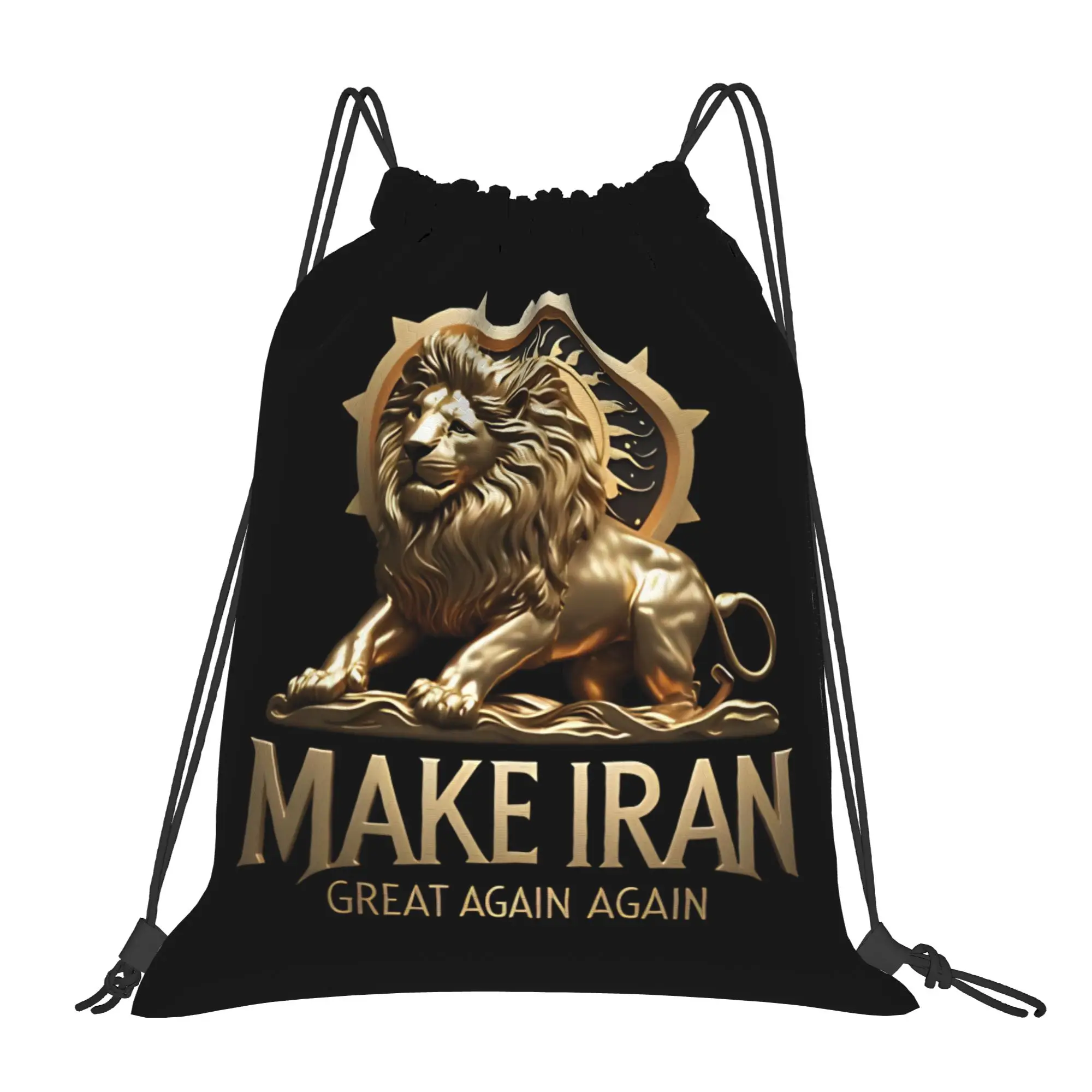 Make Iran Great Again 5883740962.7064 Bag Drawstring Backpack Sports Gym Sackpack Water Resistant String Bag for Working Out
Make Iran Great Again 5883740962.7064 Bag Drawstring Backpack Sports Gym Sackpack Water Resistant String Bag for Working Out