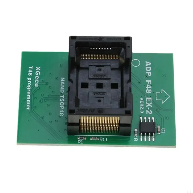 E65E Professional ADP_F48_EX-2 TSOP48 T48 Adapter For Precise Programmers Durability Metal Contact Point Programming Tool
E65E Professional ADP_F48_EX-2 TSOP48 T48 Adapter For Precise Programmers Durability Metal Contact Point Programming Tool