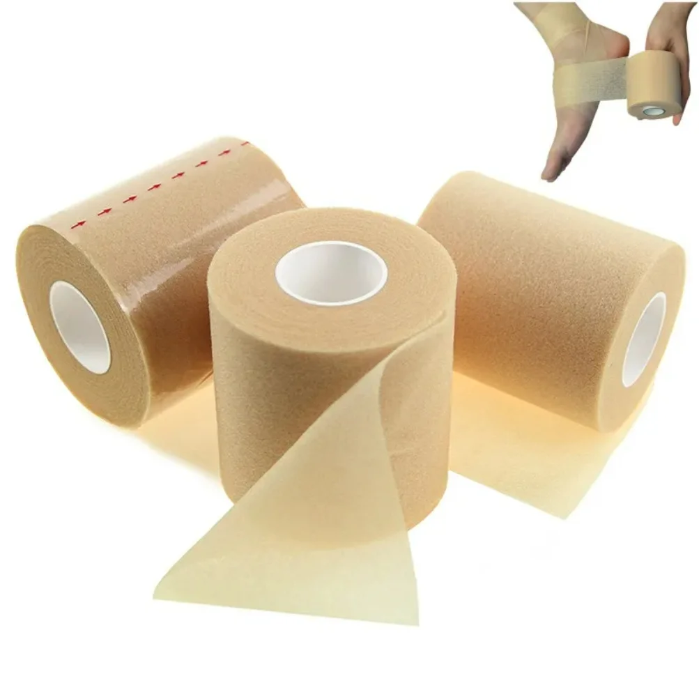 1pc Foam Cotton Skin Film Self-adhesive Elastic Bandage Elbow Knee Pads Sponge Muscle Injury Underwrap Patellar Sports Tapes
1pc Foam Cotton Skin Film Self-adhesive Elastic Bandage Elbow Knee Pads Sponge Muscle Injury Underwrap Patellar Sports Tapes
