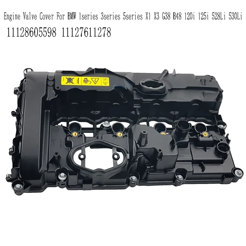 11128605598 Engine Valve Cover For BMW 1Series 3Series 5Series X1 X3 G38 B48 120I 125I 528Li 530Li 11127611278
11128605598 Engine Valve Cover For BMW 1Series 3Series 5Series X1 X3 G38 B48 120I 125I 528Li 530Li 11127611278