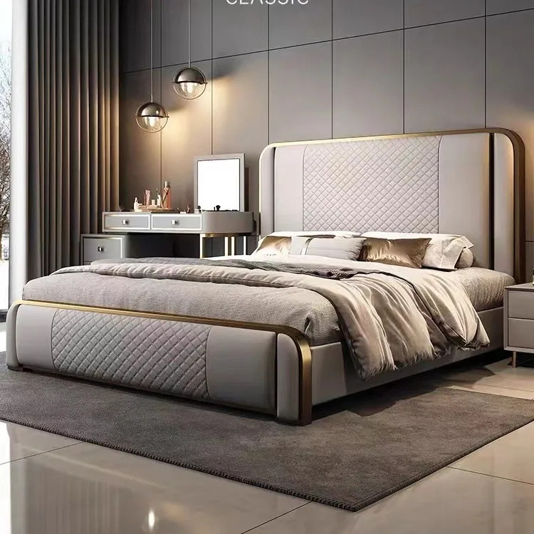!@Modern Simple Nordic 1.5/1.8 M Multifunctional Double Bed High Box Storage Wooden Frame Leather Upholstery Revolving Feature
!@Modern Simple Nordic 1.5/1.8 M Multifunctional Double Bed High Box Storage Wooden Frame Leather Upholstery Revolving Feature
