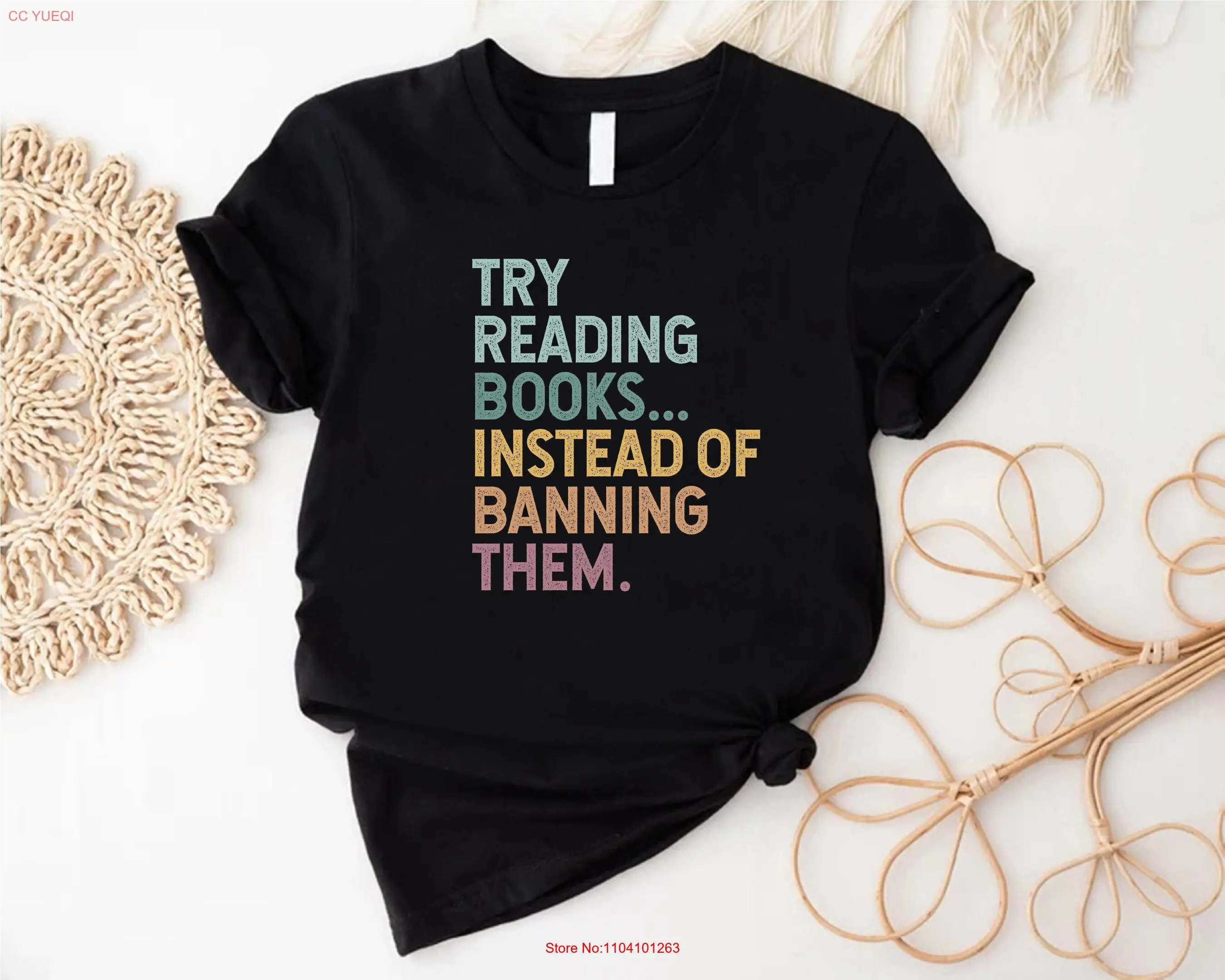 Try Reading Books T Shirt Banned Book Lover Bookworm Librarian Teacher Summer long or short sleeves
Try Reading Books T Shirt Banned Book Lover Bookworm Librarian Teacher Summer long or short sleeves