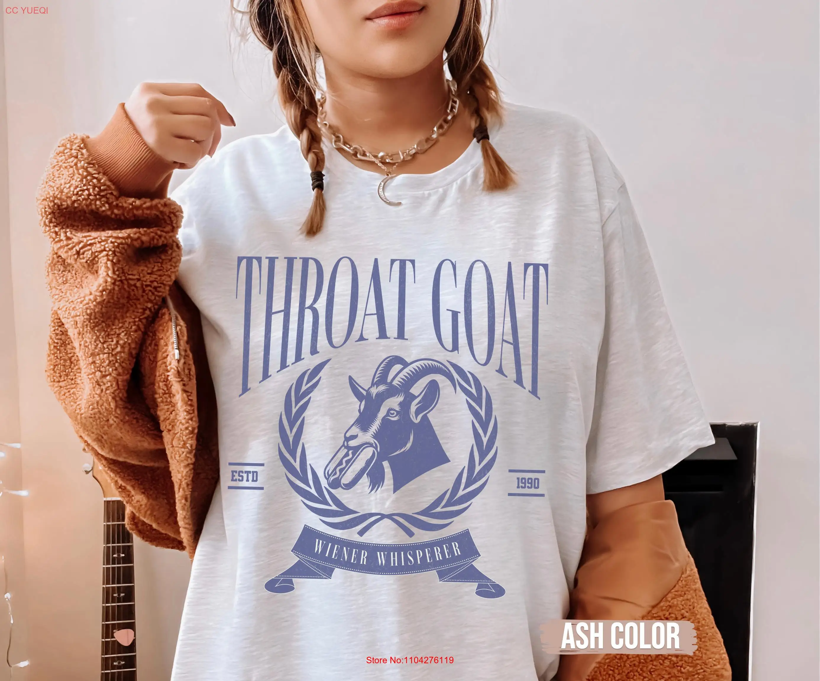 Throat Goat Weiner Whisperer T Shirt Funny Raunchy Unhinged Dank meme tee Sarcastic for Friends Offensive
Throat Goat Weiner Whisperer T Shirt Funny Raunchy Unhinged Dank meme tee Sarcastic for Friends Offensive