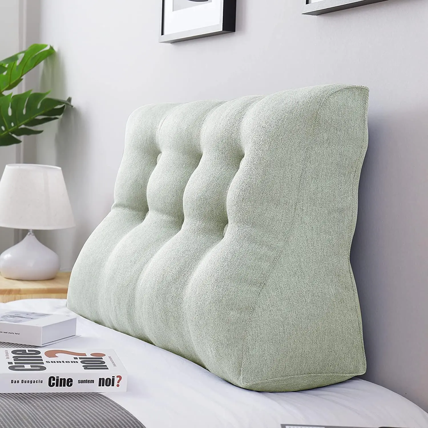 Curved Headboard Pillow Heightened Backrest Long Bed Wedge, Large Bolster Reading Pillow - I For Couch, Daybed, Or As Ba
Curved Headboard Pillow Heightened Backrest Long Bed Wedge, Large Bolster Reading Pillow - I For Couch, Daybed, Or As Ba