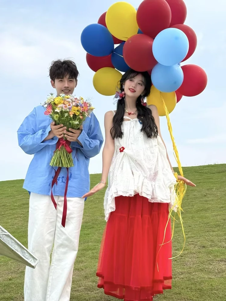 2026 New Red Wedding Dress Photography Costume Sweet Style Forest System Outdoor Atmosphere Sensation Studio Theme Wedding Ph...
2026 New Red Wedding Dress Photography Costume Sweet Style Forest System Outdoor Atmosphere Sensation Studio Theme Wedding Ph...