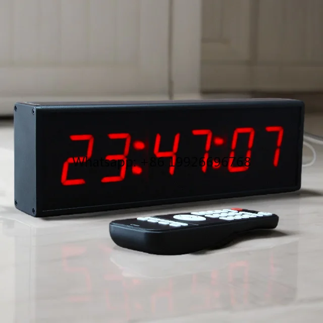 CP13 Remote Control Large LED Light Display Digital Wall Clock with Hour Minute Seconds
CP13 Remote Control Large LED Light Display Digital Wall Clock with Hour Minute Seconds
