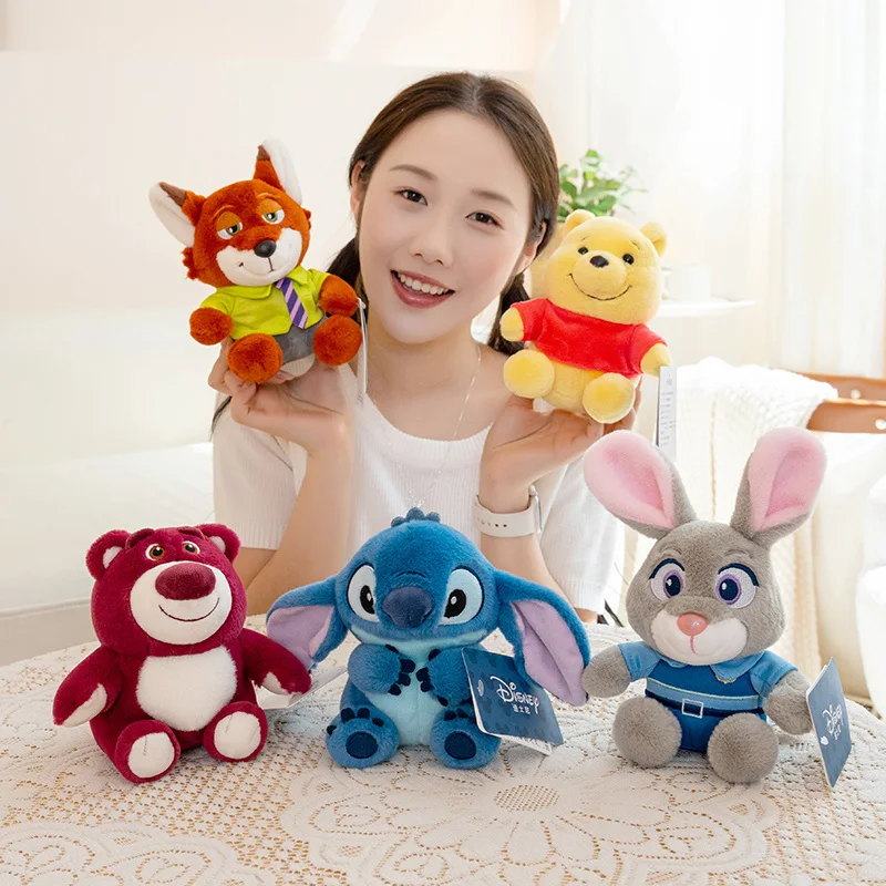 Disney Scented Plush Keychain Stitch Judy Nick Lotso Winnie the Pooh Cute Stuffed Doll Pendant Soft Fluffy Plushie Bag Keyring
Disney Scented Plush Keychain Stitch Judy Nick Lotso Winnie the Pooh Cute Stuffed Doll Pendant Soft Fluffy Plushie Bag Keyring