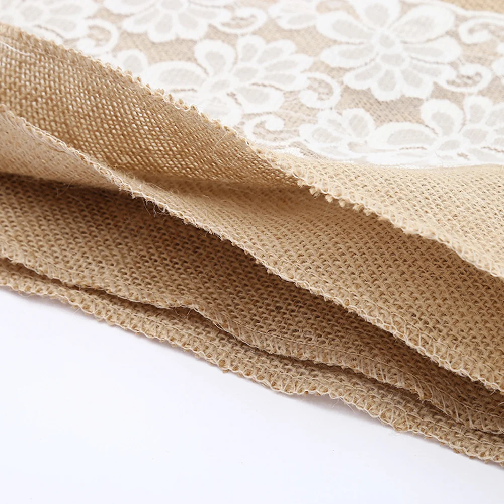 Wedding Lace Table Flag Floral Pattern Decoration Perfect for Party Dining Table Cover Jute Fabric Stylish Wedding Tablecloth
Wedding Lace Table Flag Floral Pattern Decoration Perfect for Party Dining Table Cover Jute Fabric Stylish Wedding Tablecloth