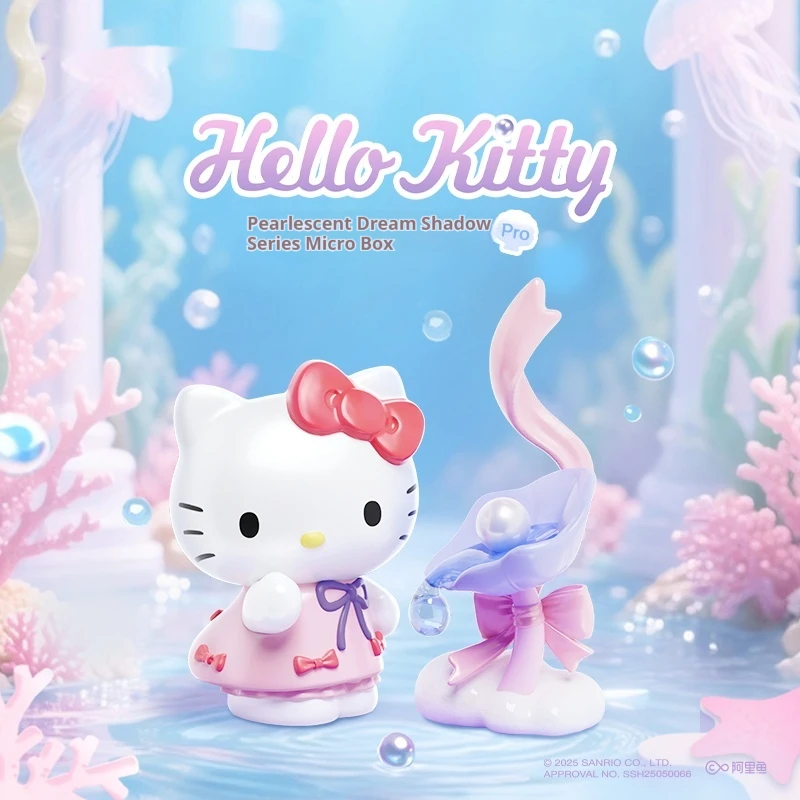 Genuine New Sanrio Hellokitty Cute Doll Pearl Light Dream Shadow Series Micro Blind Box Trend Figure Ornaments Cartoon Toy Gift
Genuine New Sanrio Hellokitty Cute Doll Pearl Light Dream Shadow Series Micro Blind Box Trend Figure Ornaments Cartoon Toy Gift