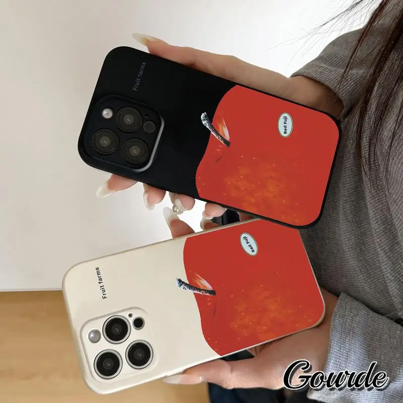 Gourde Cute Red Apple Graffiti Soft Silicone Phone Case for Iphone 16 15 14 12 13 11 Pro Max Ip 7 8 Plus Iphon X Xs Xr Xs Max
Gourde Cute Red Apple Graffiti Soft Silicone Phone Case for Iphone 16 15 14 12 13 11 Pro Max Ip 7 8 Plus Iphon X Xs Xr Xs Max