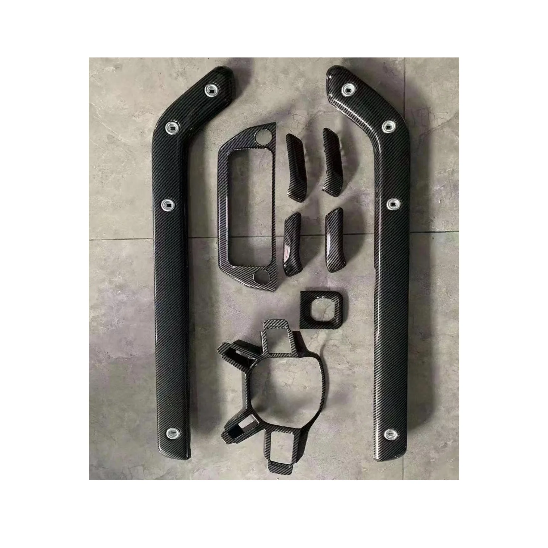 For 2020+ Land Rover Defender Interior Trim Kit Glossy Black And Carbon Look New Condition
For 2020+ Land Rover Defender Interior Trim Kit Glossy Black And Carbon Look New Condition