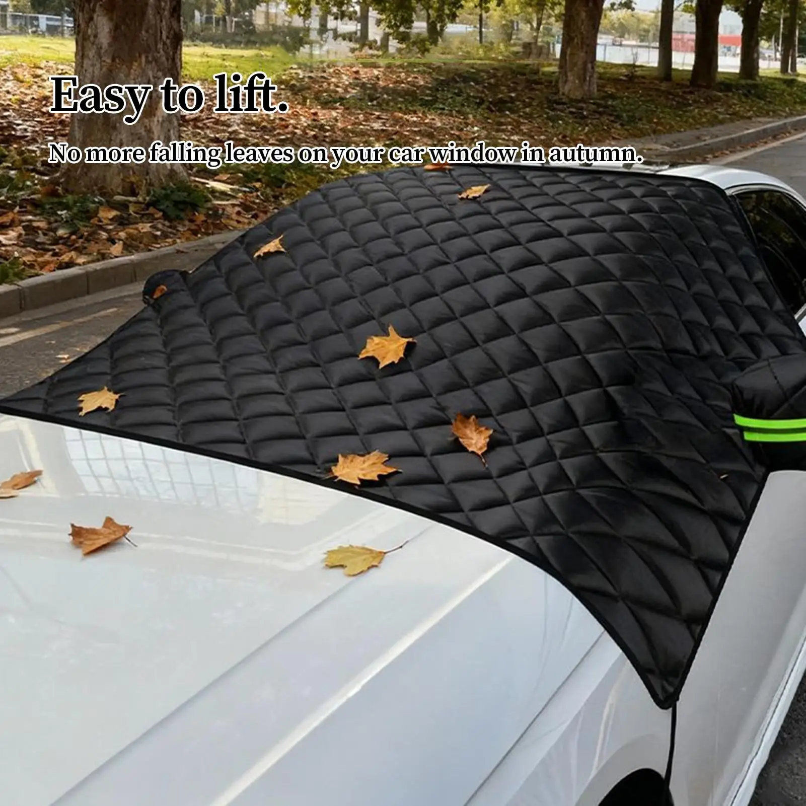 Защитный чехол для лобового стекла автомобиля от снега, утолщенный, ветрозащитный, водонепроницаемый, для седанов, для использования на улице зимой
Защитный чехол для лобового стекла автомобиля от снега, утолщенный, ветрозащитный, водонепроницаемый, для седанов, для использования на улице зимой