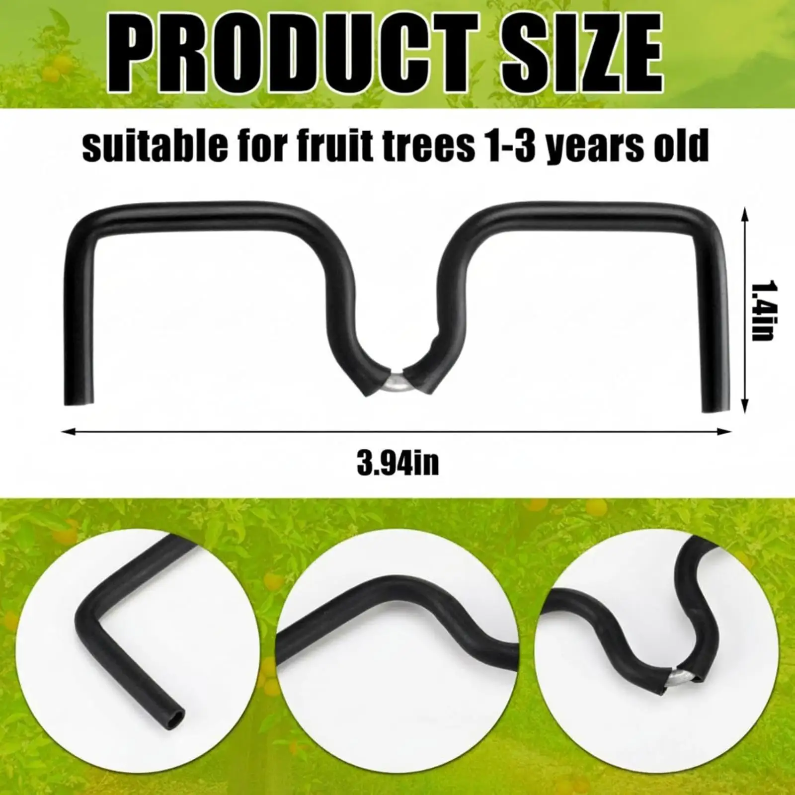 Fruit Tree Branch Spreaders Durable Iron Plant Angle Training Tool for Outdoor Fruit Tree Outside Gardening
Fruit Tree Branch Spreaders Durable Iron Plant Angle Training Tool for Outdoor Fruit Tree Outside Gardening