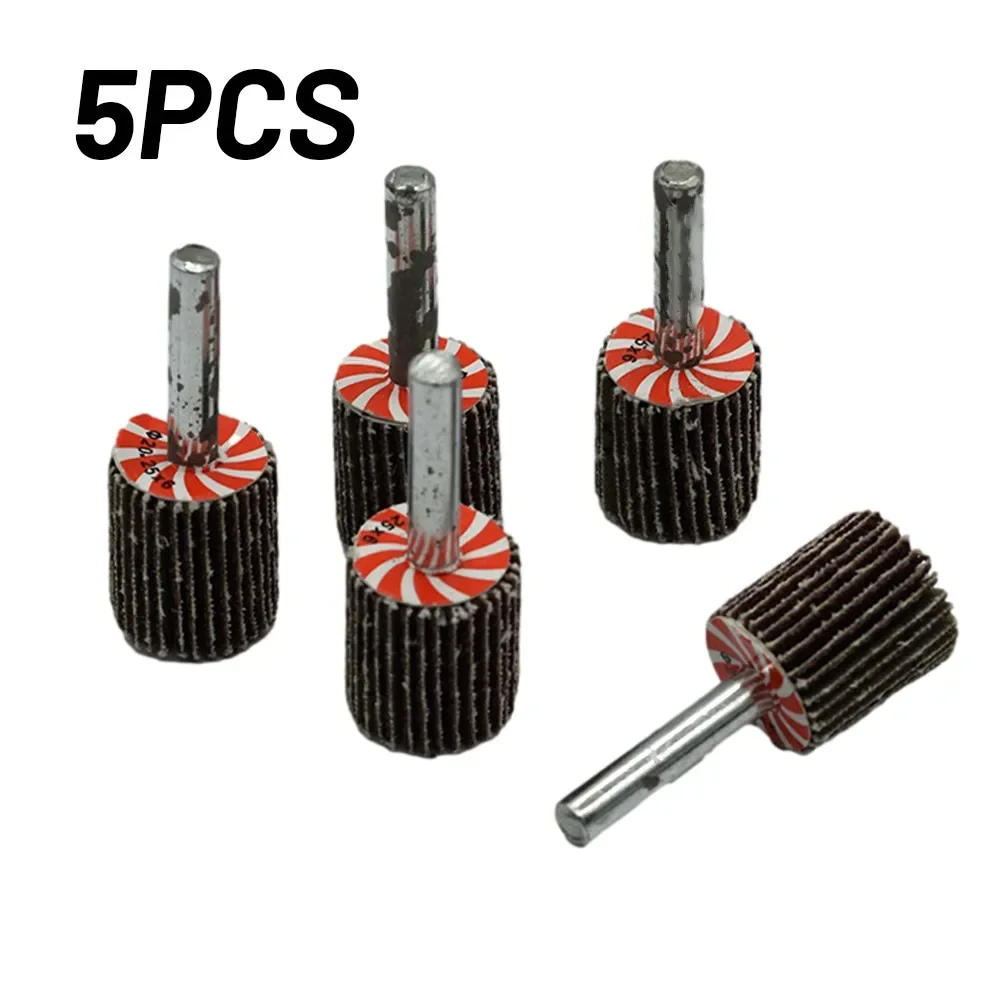 Grinding Grinder 5pcs Flap Wheels Metal 16-80mm 80 Grit Blending Deburring Discs For 6mm Shank Rotary Tools Sanding 
Grinding Grinder 5pcs Flap Wheels Metal 16-80mm 80 Grit Blending Deburring Discs For 6mm Shank Rotary Tools Sanding