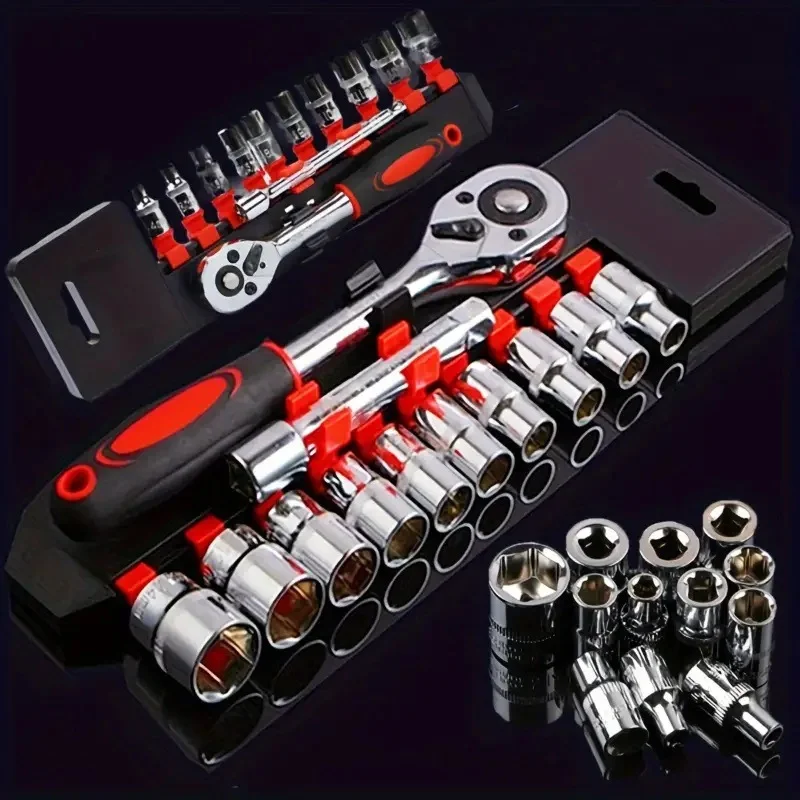 New Upgrade Wrench Socket Set Hardware Car Boat Motorcycle Bicycle Repairing Tool Short Socket Ratchet Auto Repair Tools Hand
New Upgrade Wrench Socket Set Hardware Car Boat Motorcycle Bicycle Repairing Tool Short Socket Ratchet Auto Repair Tools Hand
