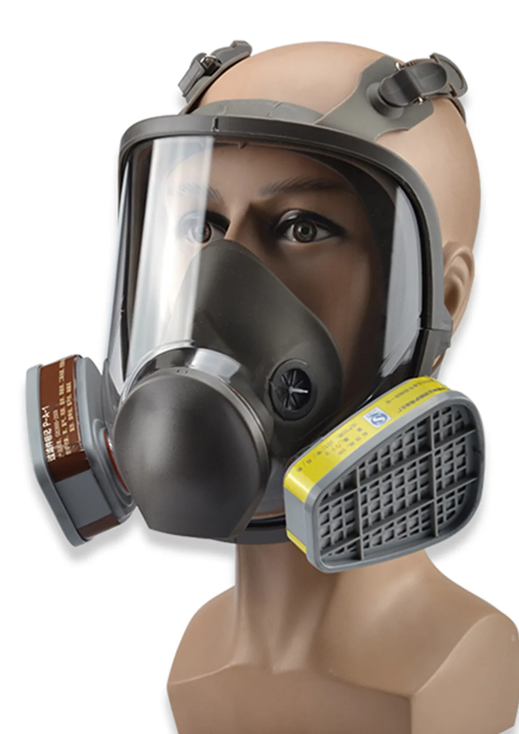 6800 type gas mask - large size - reusable full-face protective mask - gas sprayer - chemicals - wood dust
6800 type gas mask - large size - reusable full-face protective mask - gas sprayer - chemicals - wood dust