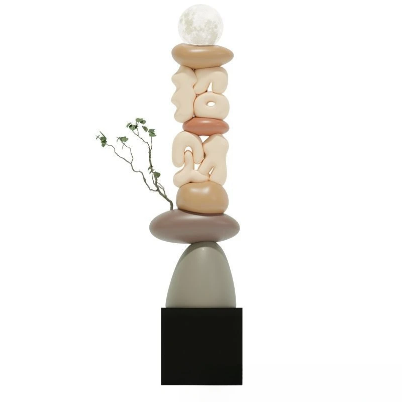 Living room large floor-to-ceiling ornaments TV cabinet next to sofa decorations light luxury high-end art gifts
Living room large floor-to-ceiling ornaments TV cabinet next to sofa decorations light luxury high-end art gifts