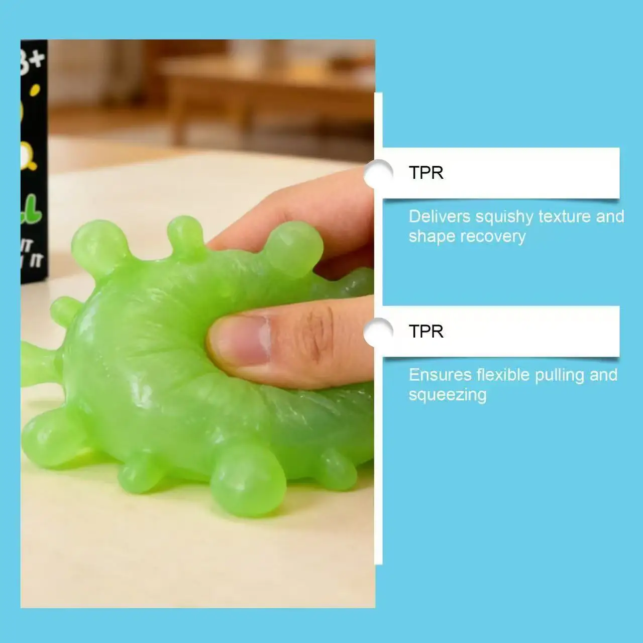 Solid Color Virus Bacterial Shape Soft Release Slow Rebound Suitable For Adult Stress Relief Party Gifts
Solid Color Virus Bacterial Shape Soft Release Slow Rebound Suitable For Adult Stress Relief Party Gifts
