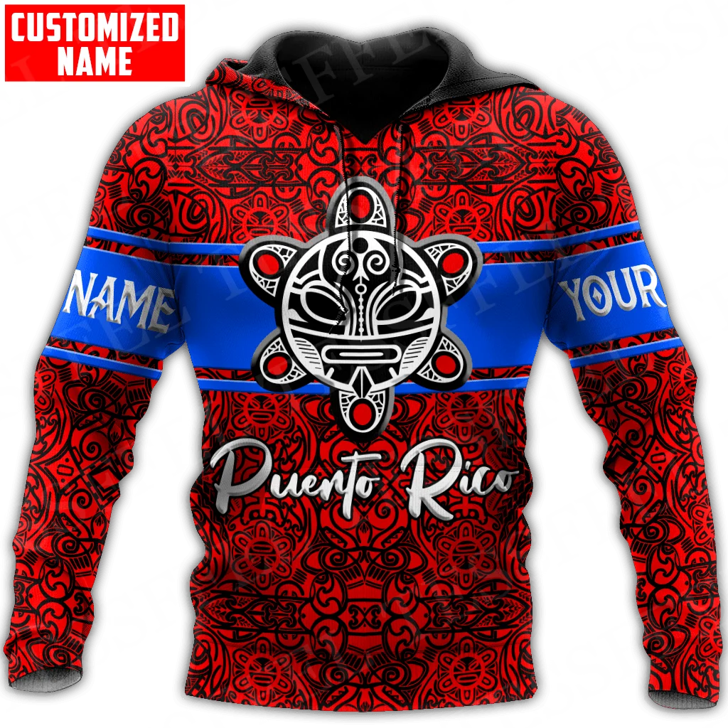 Custom Name Puerto Rico Boricua Borikén Tattoo Retro Tracksuit Vintage 3DPrint Harajuku Casual Funny Pullover Jacket Hoodies X20
Custom Name Puerto Rico Boricua Borikén Tattoo Retro Tracksuit Vintage 3DPrint Harajuku Casual Funny Pullover Jacket Hoodies X20