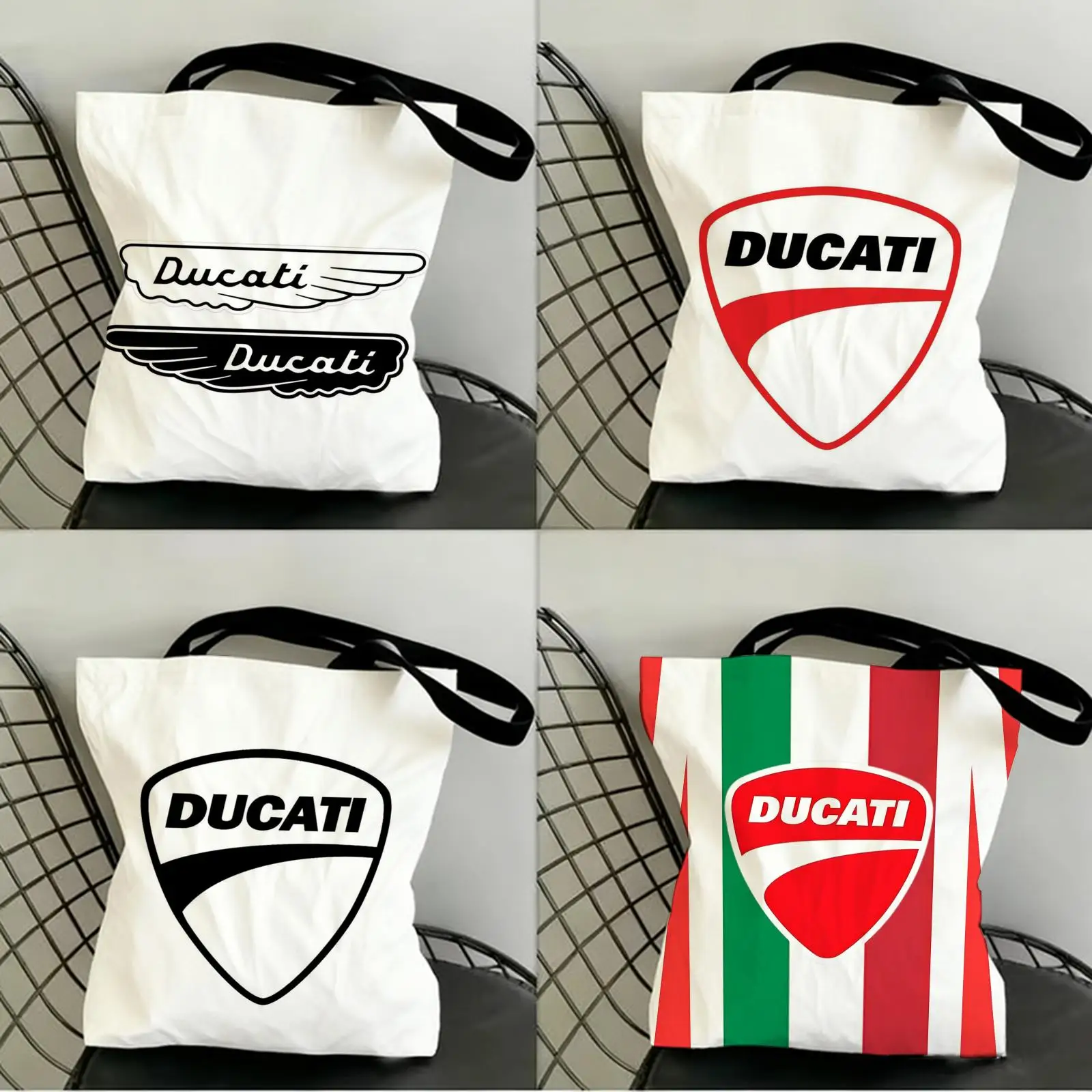 D-DucatiS Luxury Storage Bags Canvas Double-Sided Print Fashion Shoulder Tote Shopping Bag Gift Eco Handbags
D-DucatiS Luxury Storage Bags Canvas Double-Sided Print Fashion Shoulder Tote Shopping Bag Gift Eco Handbags