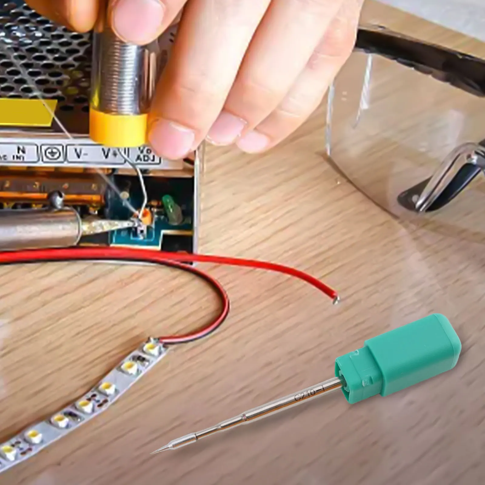 Compatible With Different Brands Soldering Iron Tips C Soldering Iron Tips High Handle Compatibility Sturdy Soldering Iron Tips
Compatible With Different Brands Soldering Iron Tips C Soldering Iron Tips High Handle Compatibility Sturdy Soldering Iron Tips