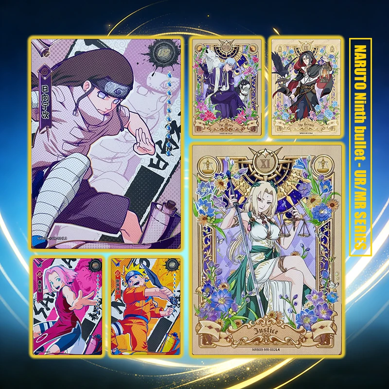 KAYOU NARUTO MR UR SERIES Japanese Anime Uzumaki Naruto Orochimaru Tsunade Jiraiya Gaara Rock Lee Collection Card Toys Gift
KAYOU NARUTO MR UR SERIES Japanese Anime Uzumaki Naruto Orochimaru Tsunade Jiraiya Gaara Rock Lee Collection Card Toys Gift